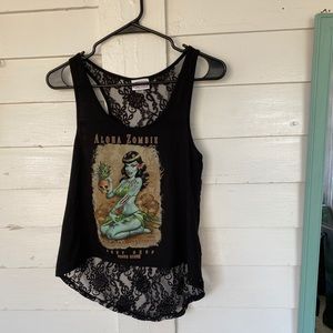 🚨SOLD🚨Ron Jon Aloha Zombie Tank Top